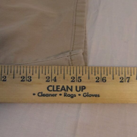 WOMEN's sz10 RALPH LAUREN POLO JEANS COMPANY COTTON SPANDEX CAPRI PANTS NM 00305 - Picture 4 of 12
